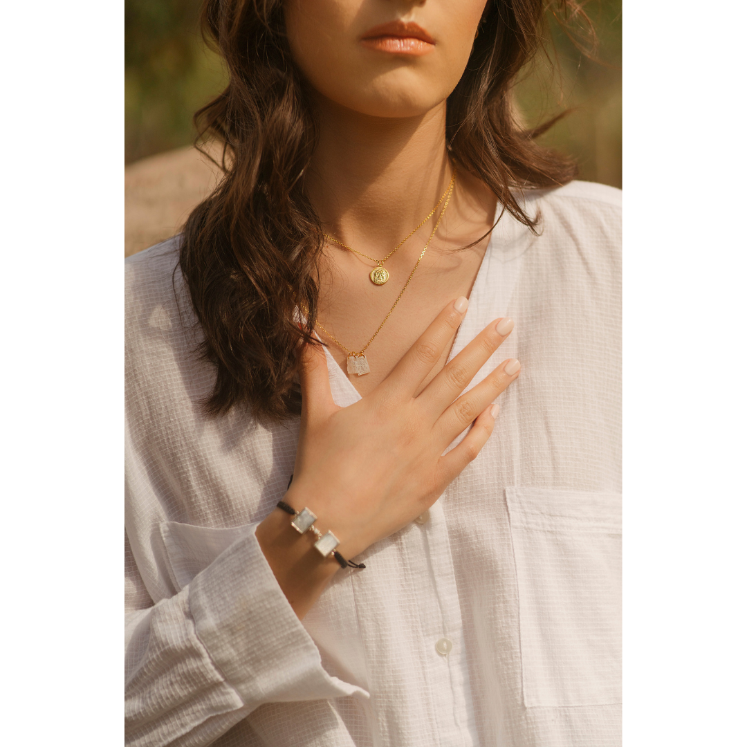 Scapular in Mother Pearl