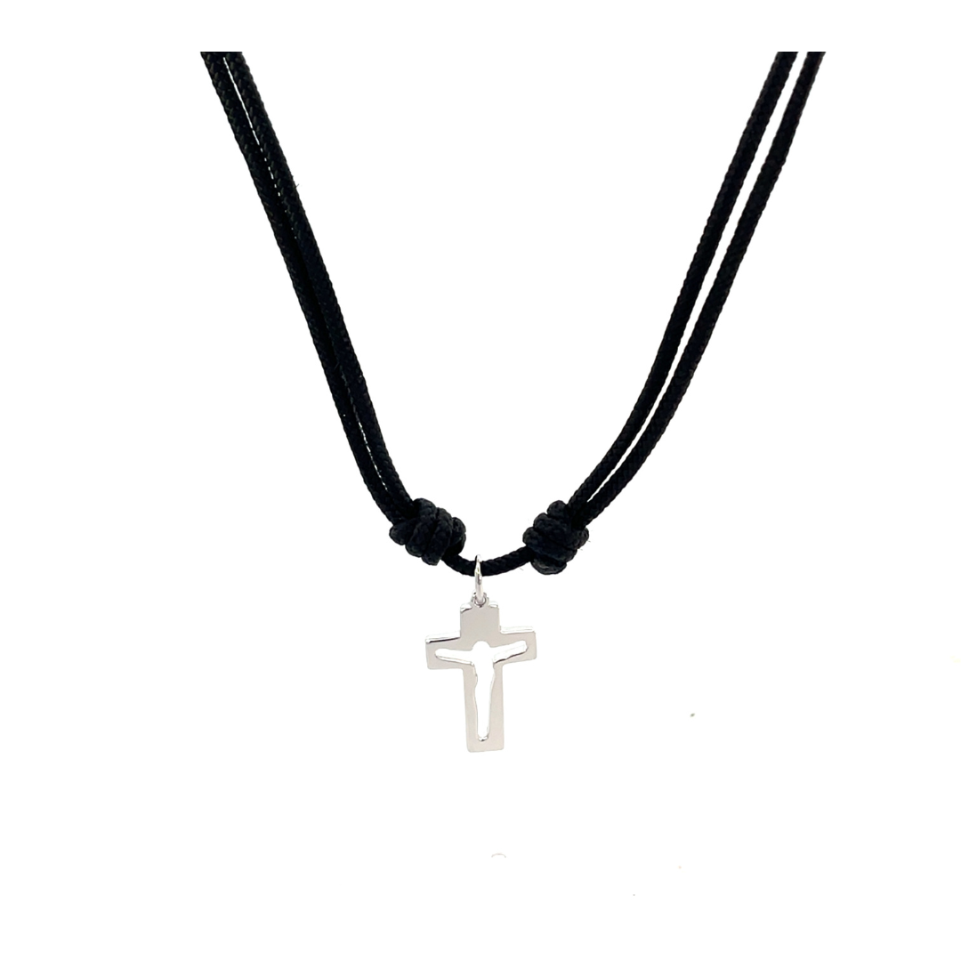 Cruz Silueta Jesús en cordiño
