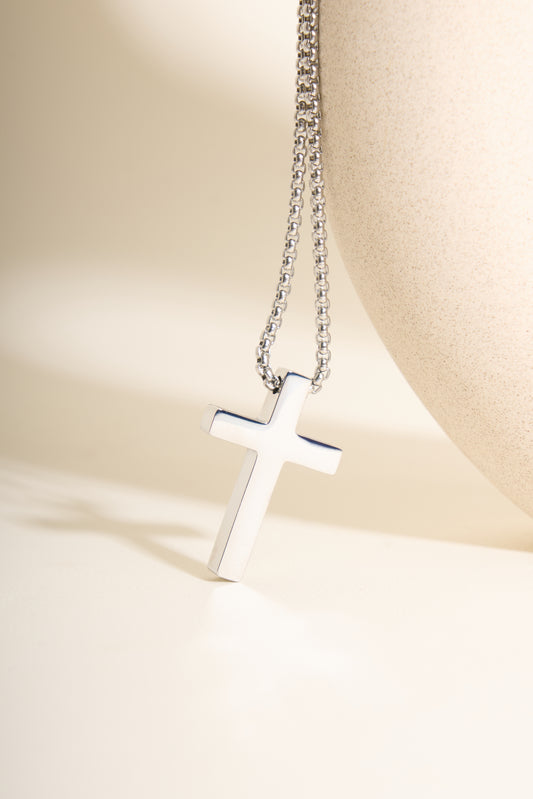 Cruz de Acero con cadena