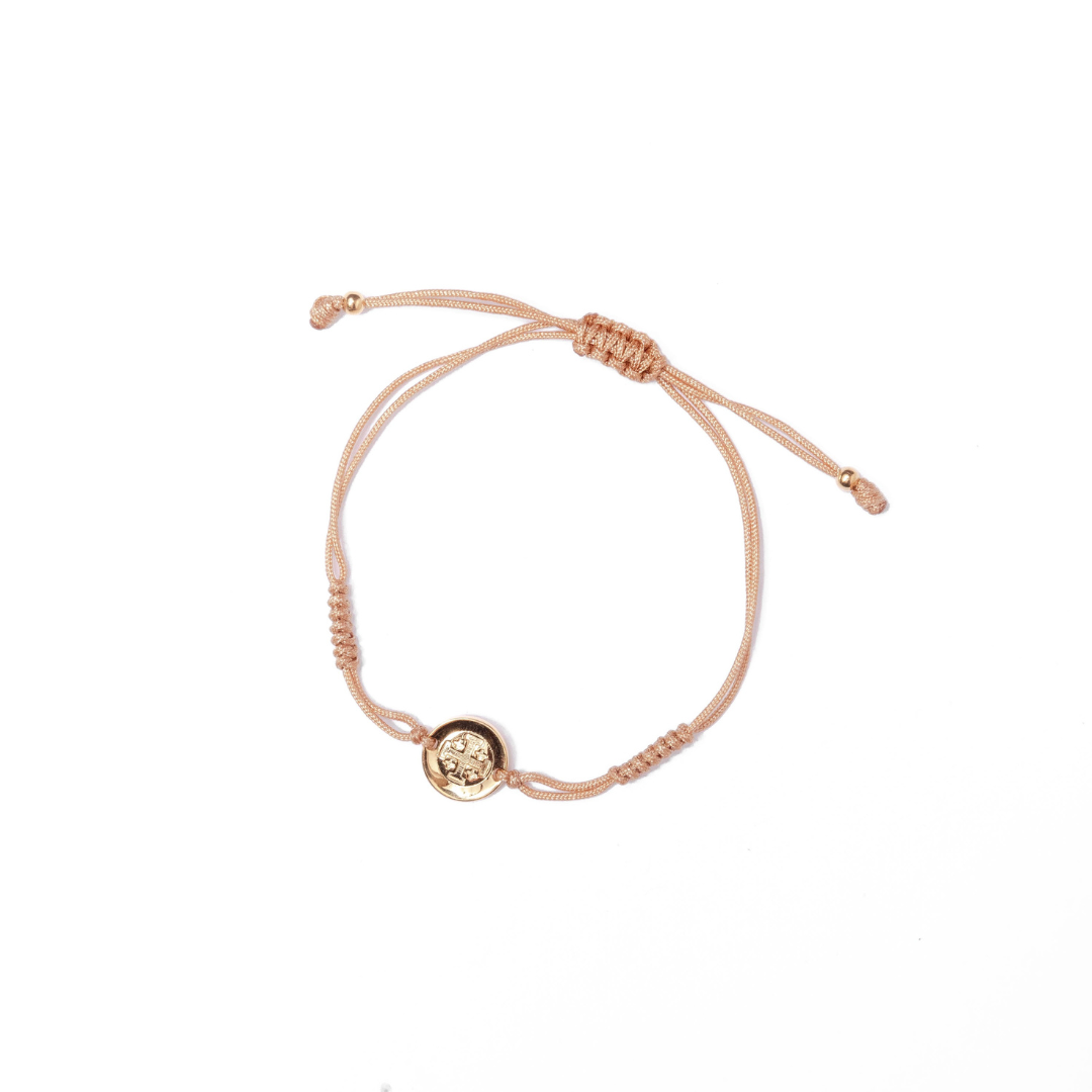 Jerusalem Cross woven bracelet