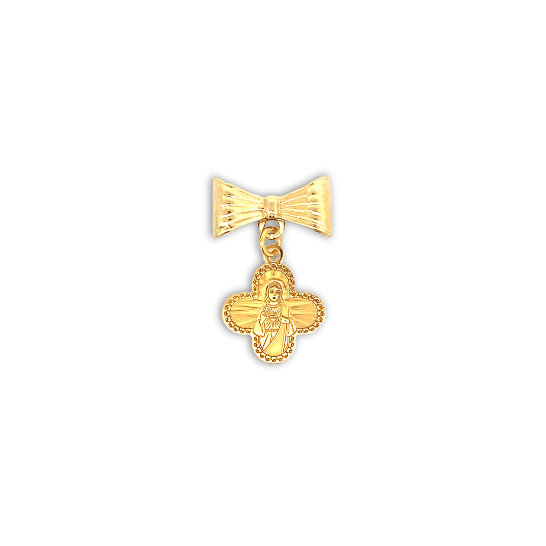 Segurito of the Sacred Heart of Jesus Rounded cross
