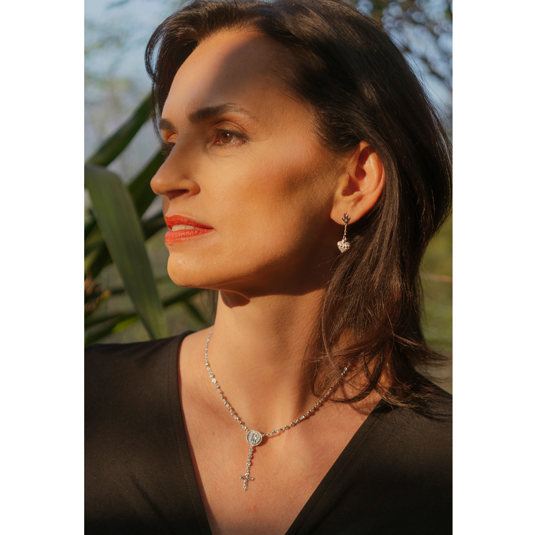 Aretes Sagrado Corazón