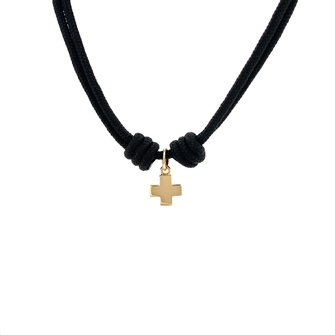 14K gold cross