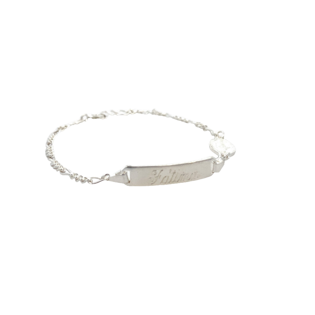 Slave bracelet with medal of the Virgin of the Miraculous Medal