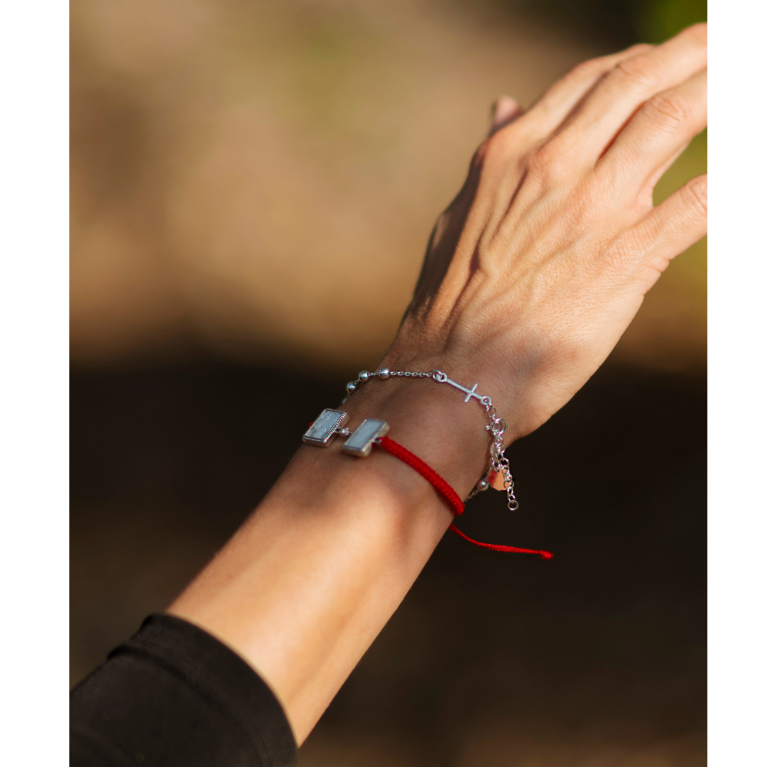 Woven Scapular Bracelet