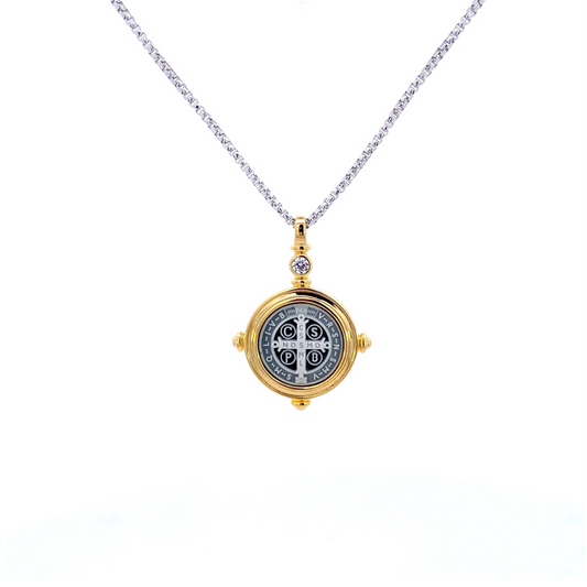 Medalla de la Cruz de San Benito cameo