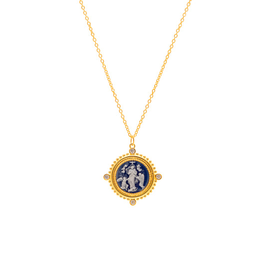 Medal Maria Undoer of knots cameo girl
