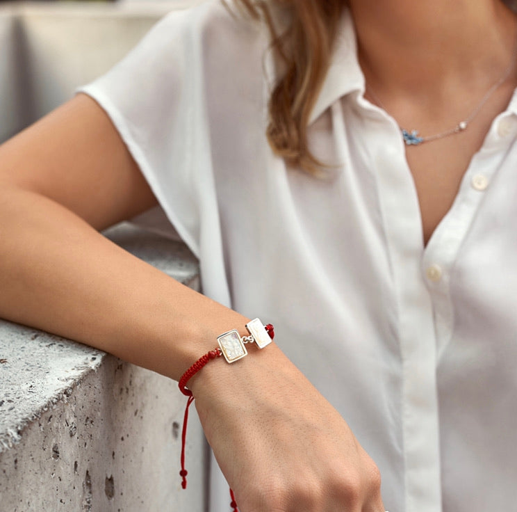 Woven Scapular Bracelet