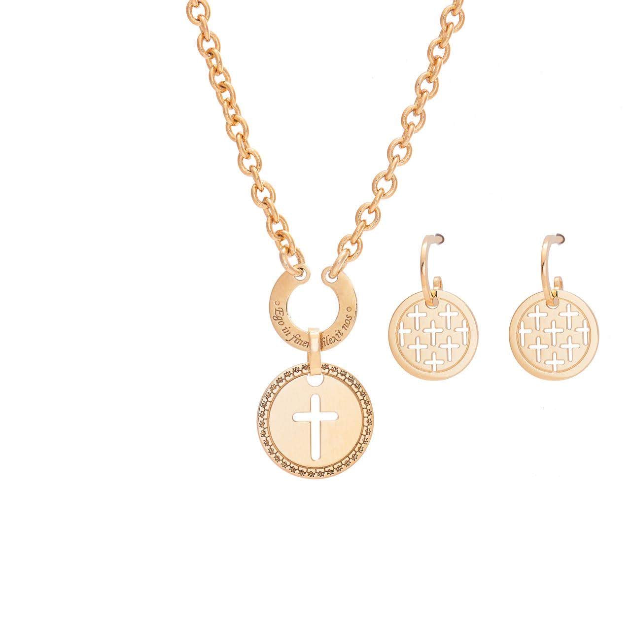 Openwork cross set