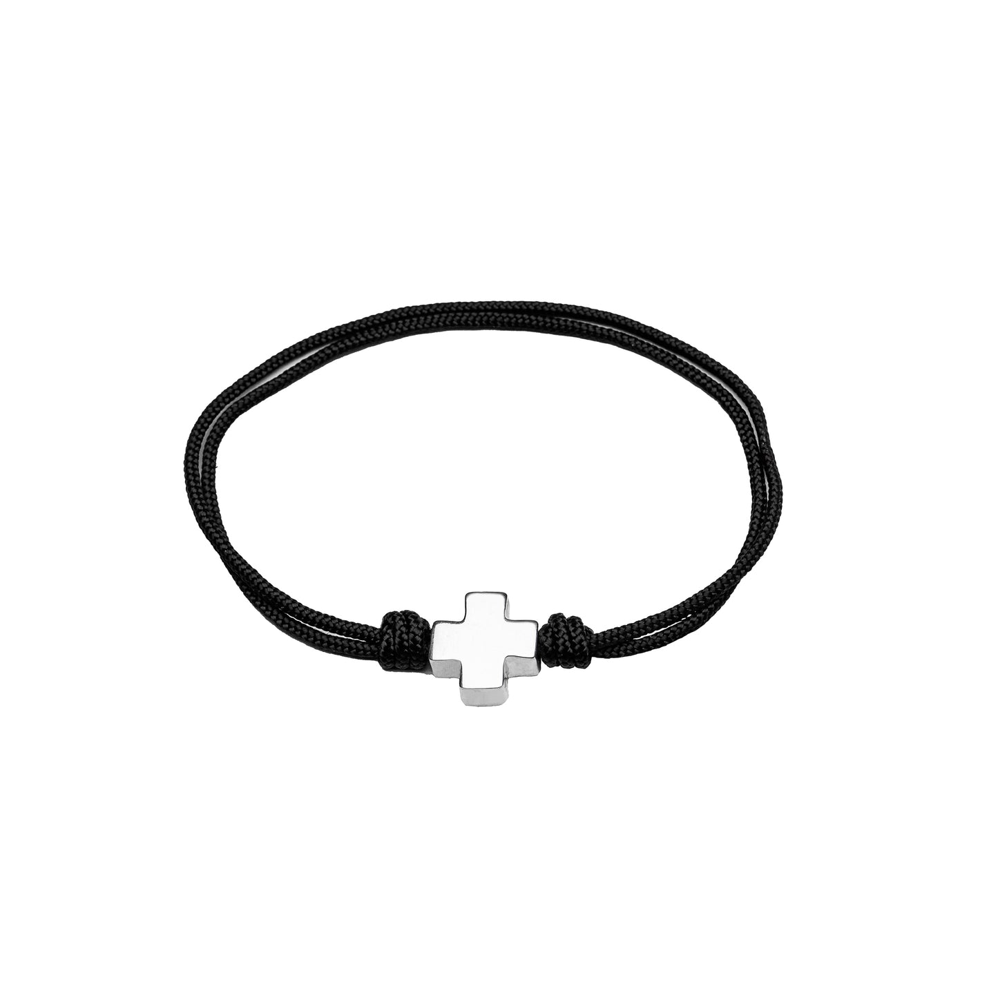 Cross bracelet in cord