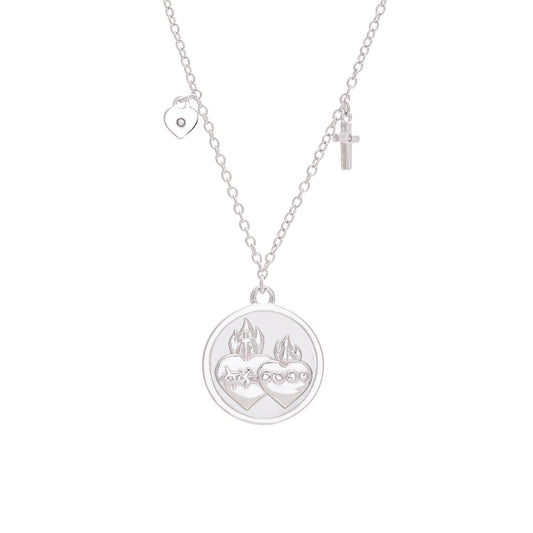 Necklace of the Sacred Hearts of Jesus and Mary