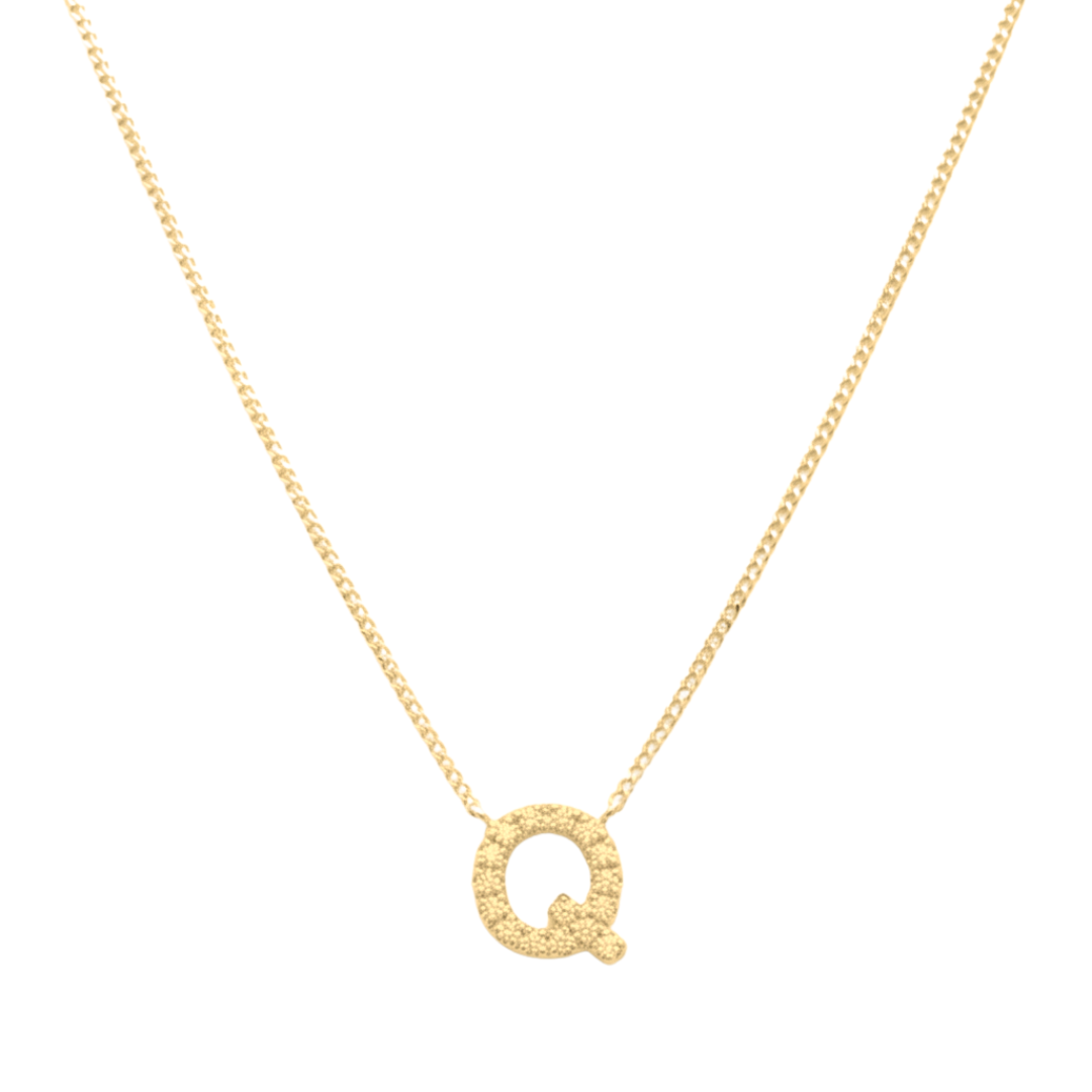 COLLAR LETRA INICIAL MINI DORADO