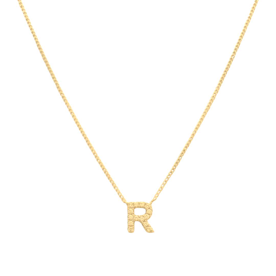COLLAR LETRA INICIAL MINI DORADO