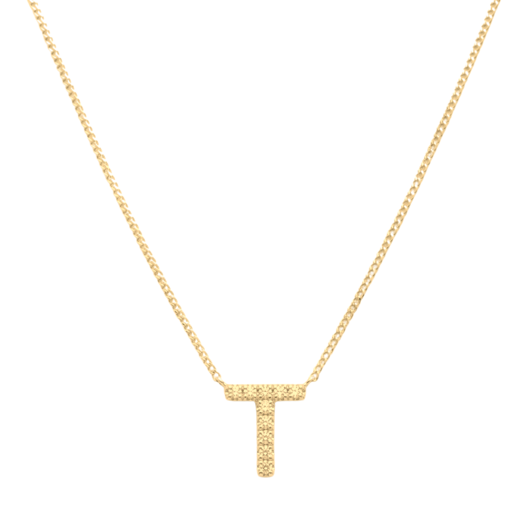 COLLAR LETRA INICIAL MINI DORADO