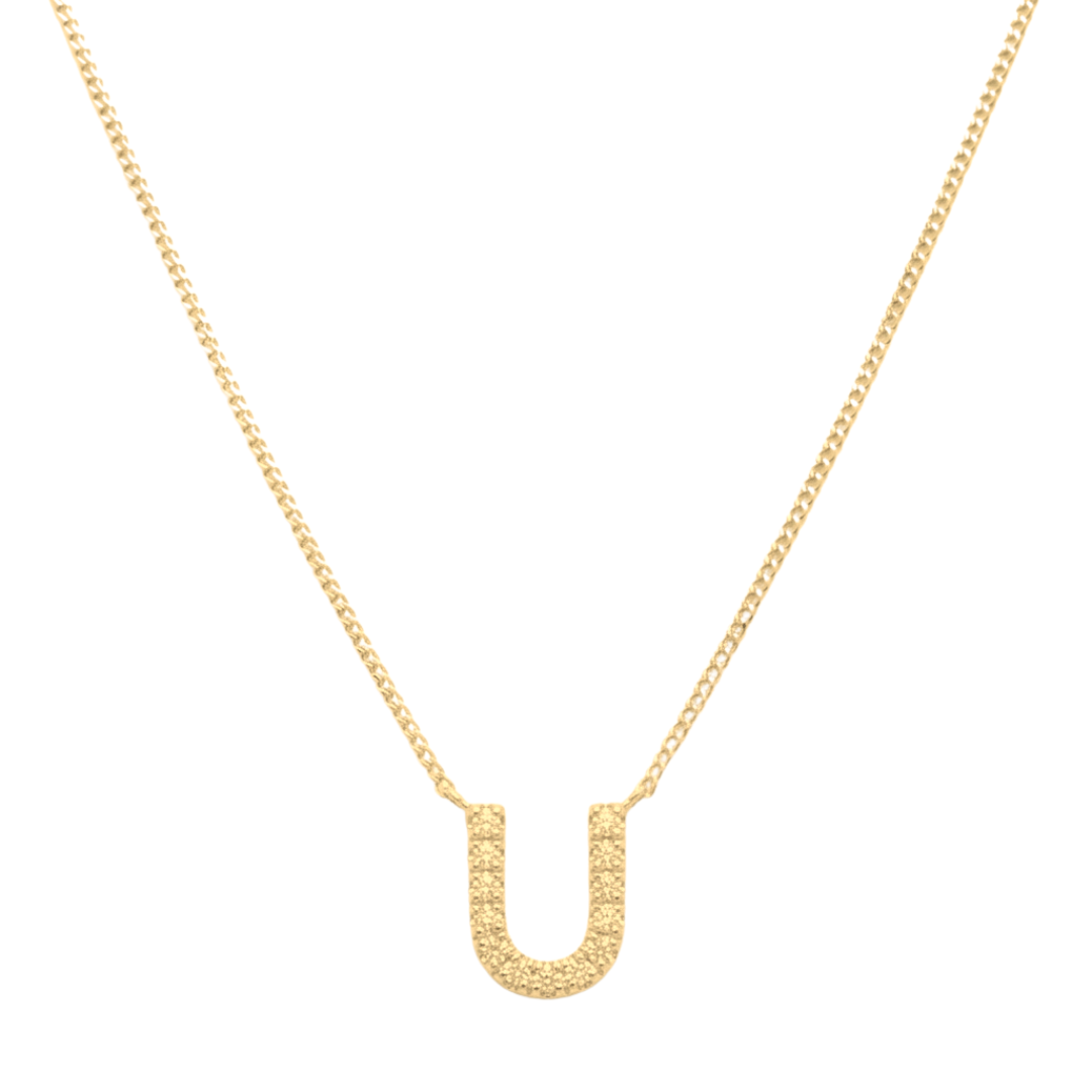 COLLAR LETRA INICIAL MINI DORADO