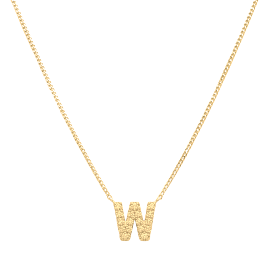COLLAR LETRA INICIAL MINI DORADO