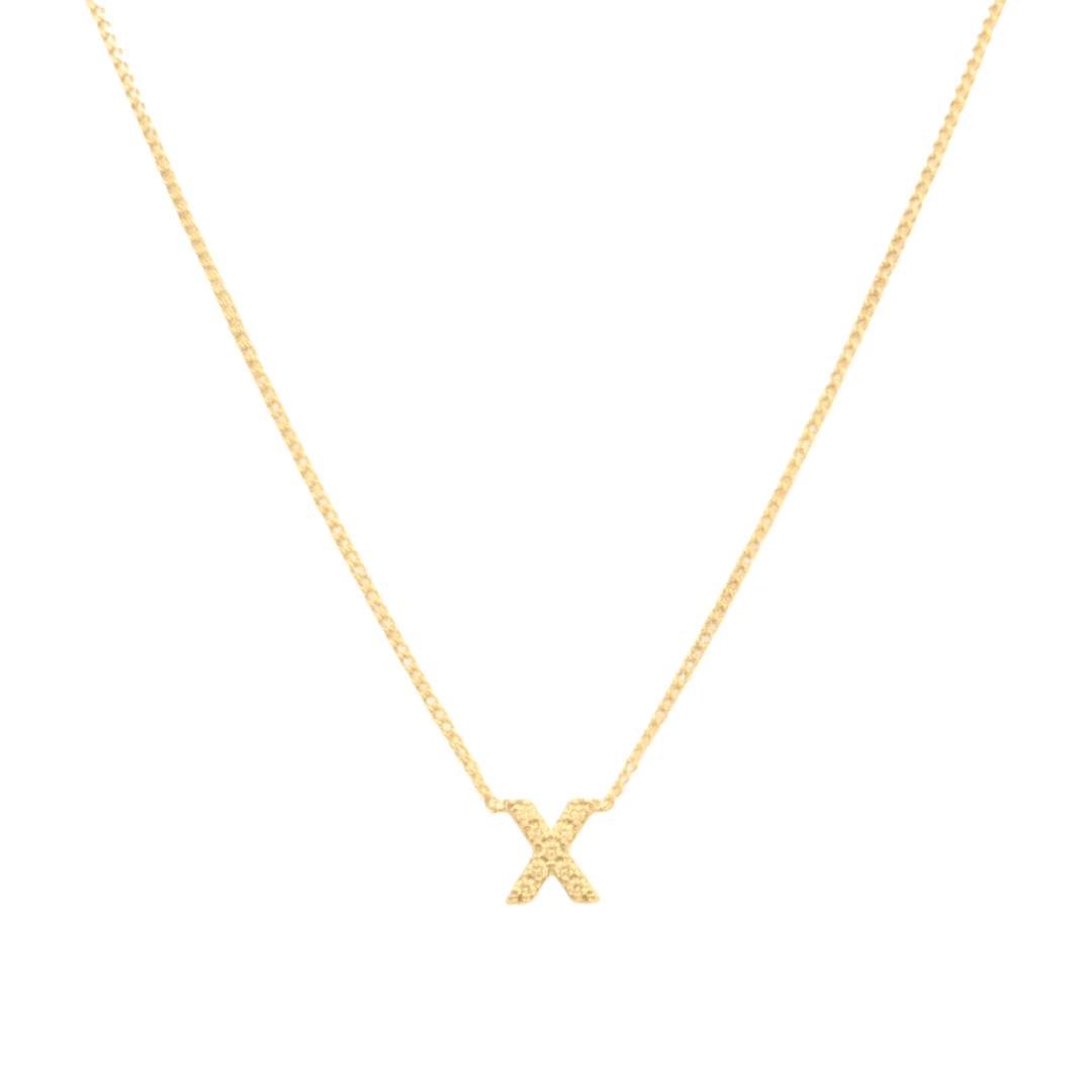 COLLAR LETRA INICIAL MINI DORADO