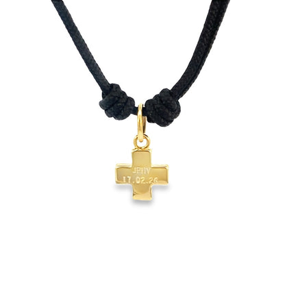14K gold cross