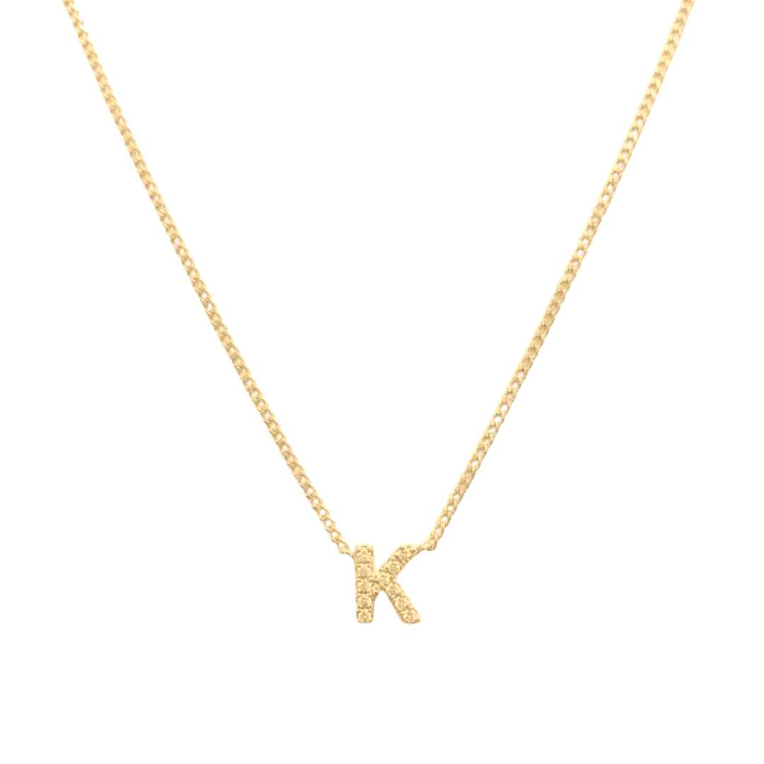 COLLAR LETRA INICIAL MINI DORADO