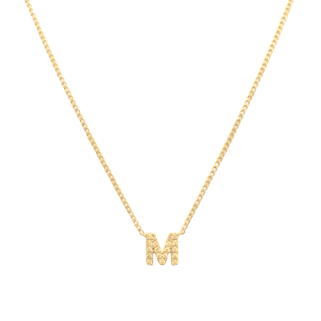 COLLAR LETRA INICIAL MINI DORADO