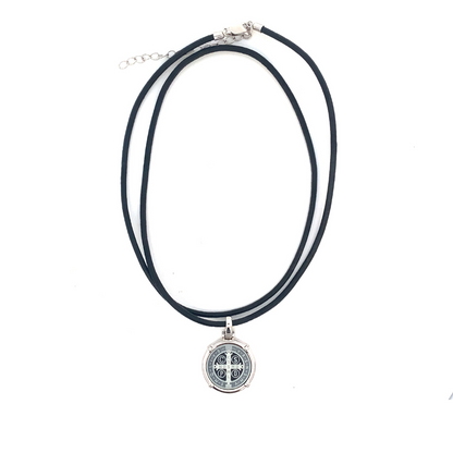 MEDALLA SAN BENITO CAMEO EN CUERITO