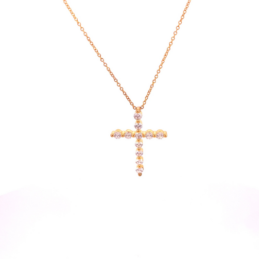 large zircon cross