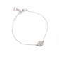 Pulsera plata con charm del Espiritu Santo