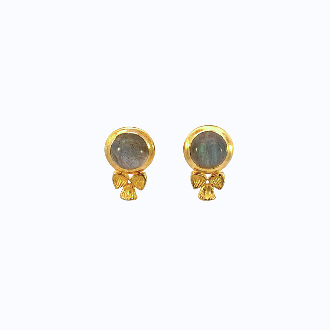 Labradorite Natural Gemstone Earrings
