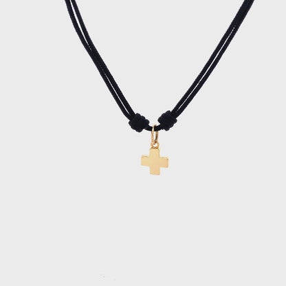 14K gold cross
