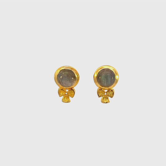 Labradorite Natural Gemstone Earrings