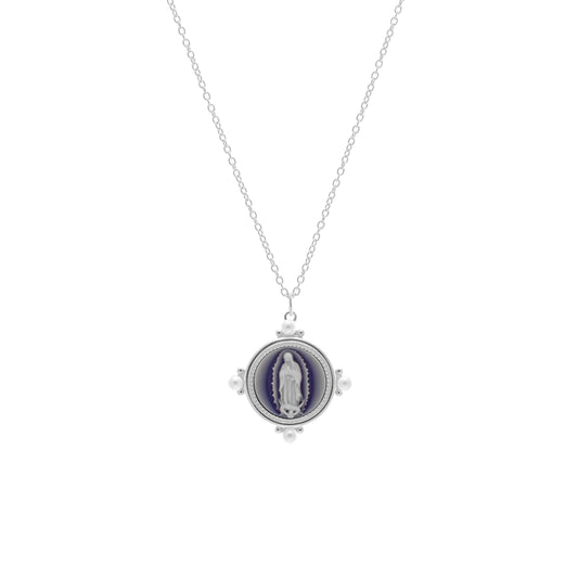 Virgin of Guadalupe Medal Cameo girl