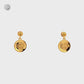 Jerusalem Cross necklace and earrings set
