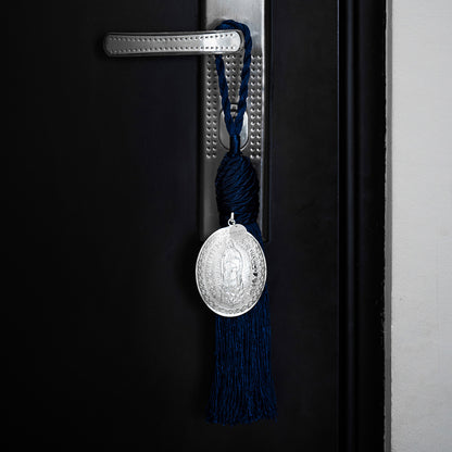 Blessing for the door of the home with medallion of the Virgin of Guadalupe