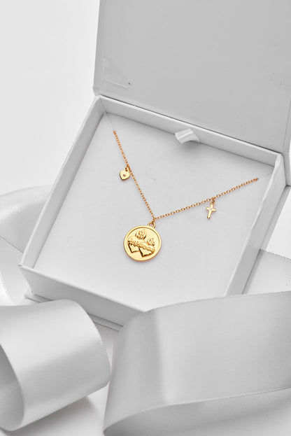 Necklace of the Sacred Hearts of Jesus and Mary