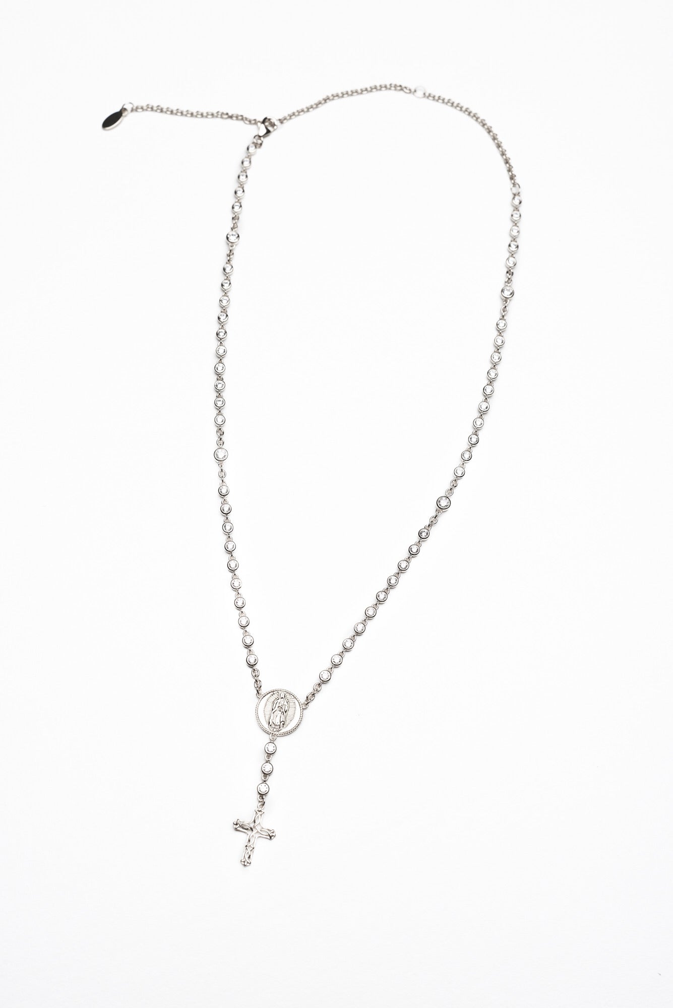 Rosary necklace zirconias 